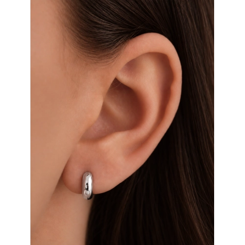 Серьги из белого золота 585 пробы