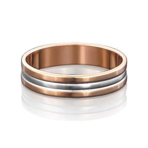 Обручальное кольцо из золота 585-й пробы