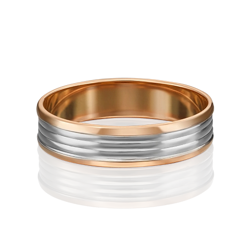 Обручальное кольцо из золота 585-й пробы