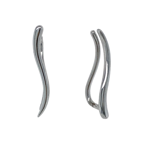 Серьги пины из серебра 925 пробы