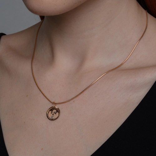 Подвеска (585) икона ангел-хранитель