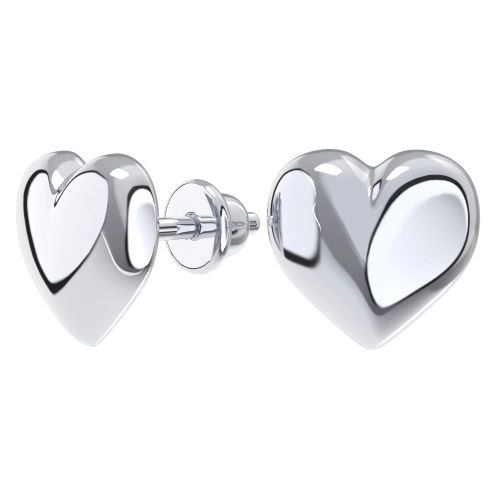 Серьги пусеты из серебра 925 пробы
