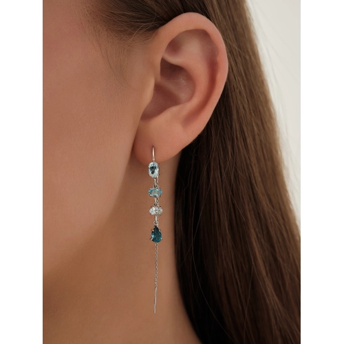 Протяжки (585 б) топаз, топаз-лондон