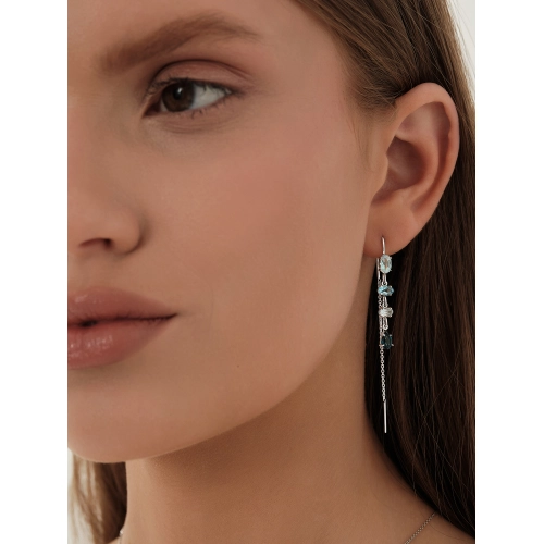 Протяжки (585 б) топаз, топаз-лондон