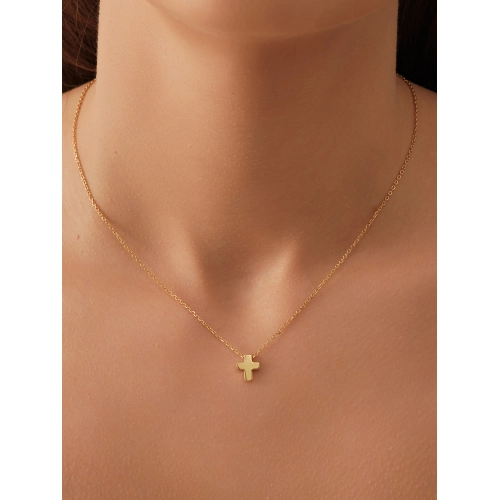 Колье из серебра 925 пробы с позолотой