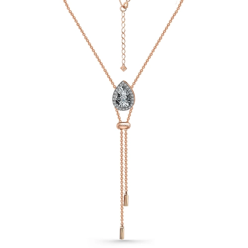 Колье сотуар из золота 585 пробы с бриллиантом