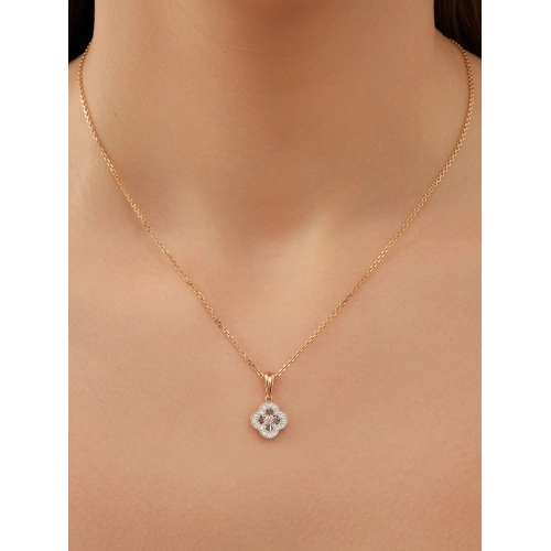 Подвеска из золота 585 пробы с бриллиантом