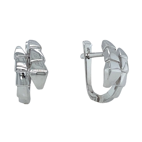 Серьги из белого золота 585 пробы