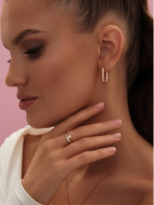 Серьги из золота 585 пробы