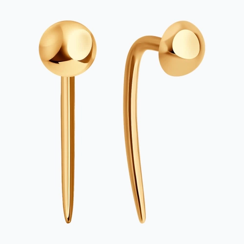 Серьги из золота 585 пробы