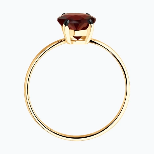 Кольцо (925 п) гранат