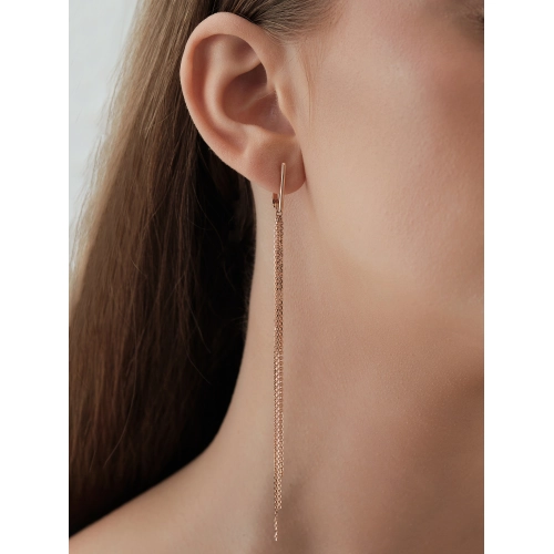 Серьги из золота 585 пробы