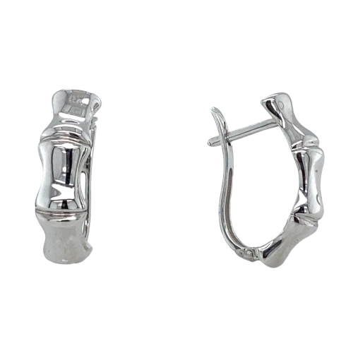 Серьги из белого золота 585 пробы