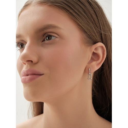 Серьги из серебра 925 пробы