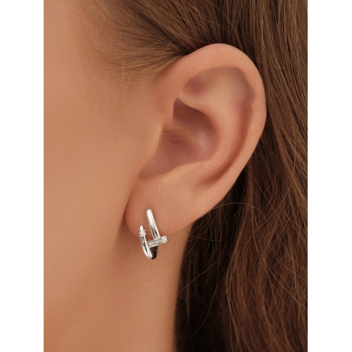 Серьги из серебра 925 пробы