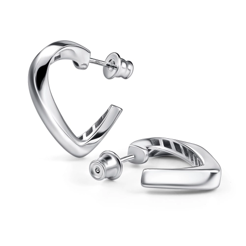 Серьги пусеты из серебра 925 пробы