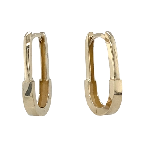 Серьги из желтого золота 585 пробы