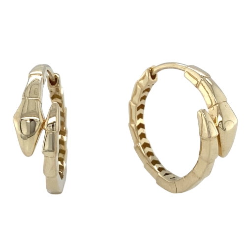 Серьги из желтого золота 585 пробы