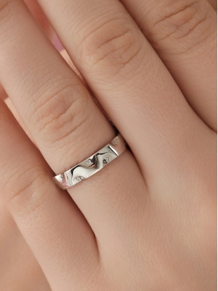 Кольцо (950) бриллиант обр