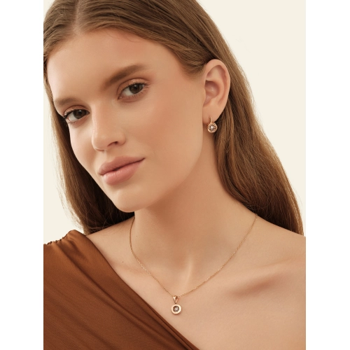 Подвеска из золота 585 пробы с бриллиантом