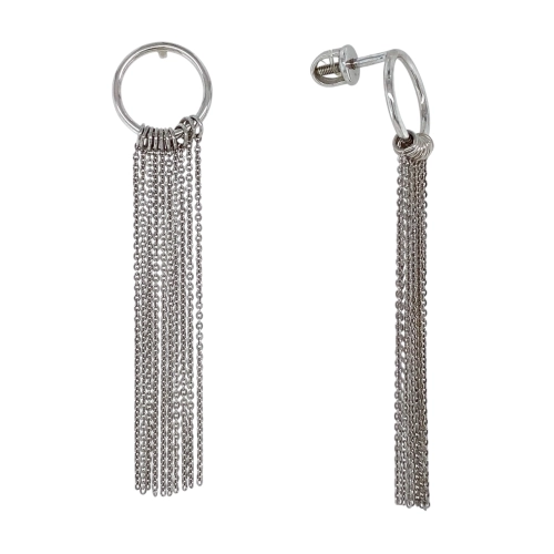 Серьги пусеты из серебра 925 пробы