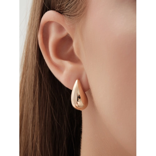 Серьги пусеты из золота 585 пробы