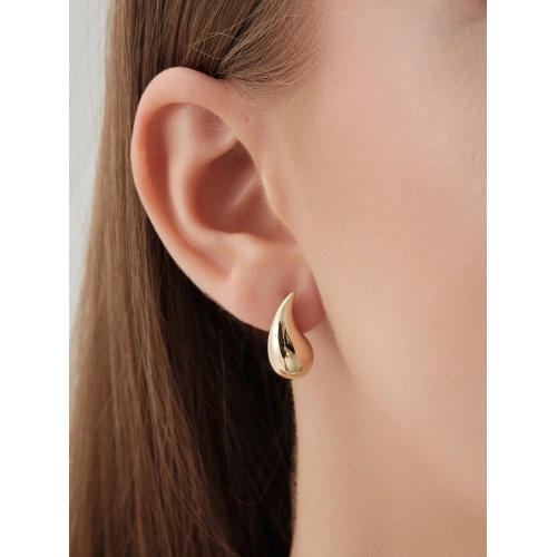 Серьги из желтого золота 585 пробы