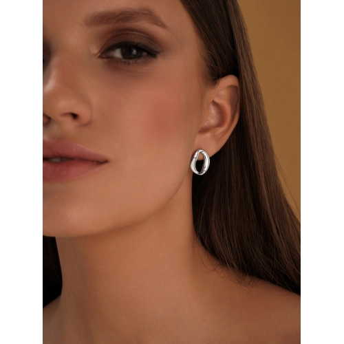 Серьги пусеты из серебра 925 пробы