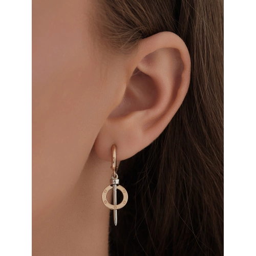 Серьги из золота 585 пробы