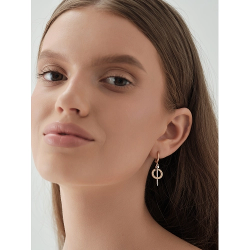 Серьги из золота 585 пробы