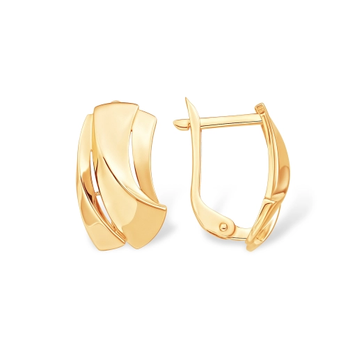 Серьги из золота 585 пробы
