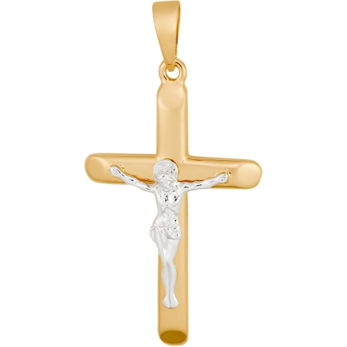 Подвеска Крест из золота 585 пробы