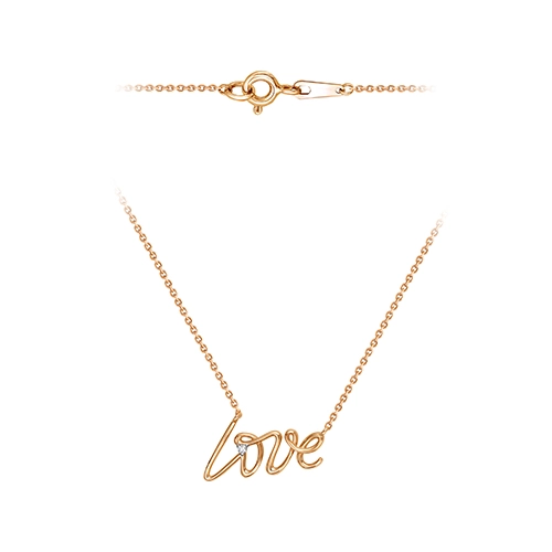 Колье из золота 585 пробы с бриллиантами