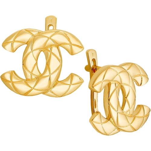 Серьги из золота 585 пробы