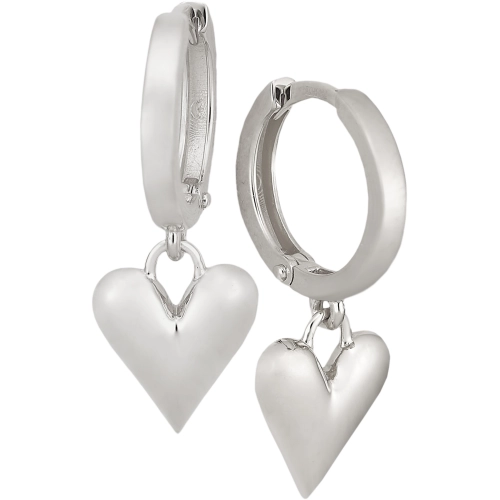Серьги из белого золота 585 пробы