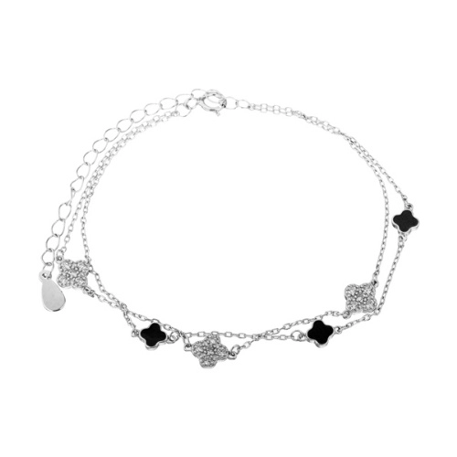 Браслет (925) эмаль, циркон