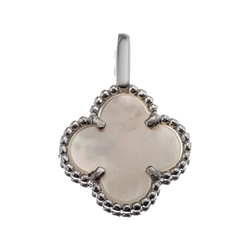 Подвеска из серебра 925 пробы с перламутром