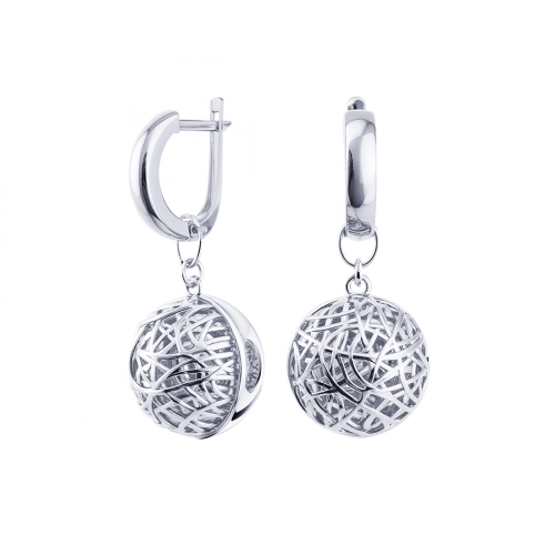 Серьги из серебра 925 пробы