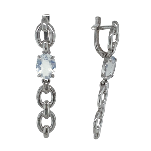 Серьги из серебра 925 пробы