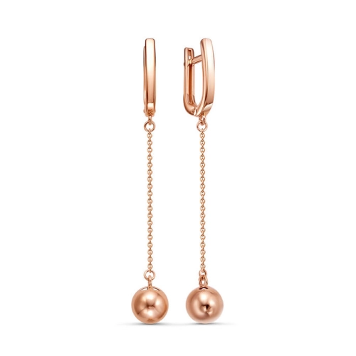 Серьги из золота 585 пробы