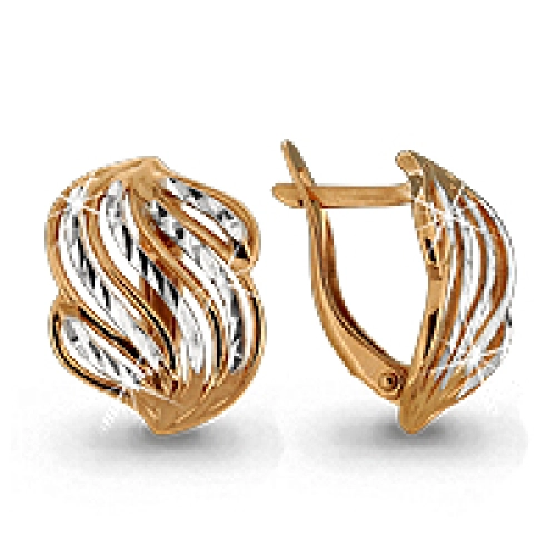 Серьги из золота 585 пробы