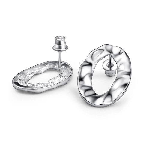 Серьги пусеты из серебра 925 пробы