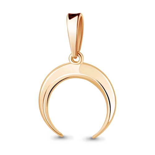 Подвеска из серебра 925 пробы с позолотой