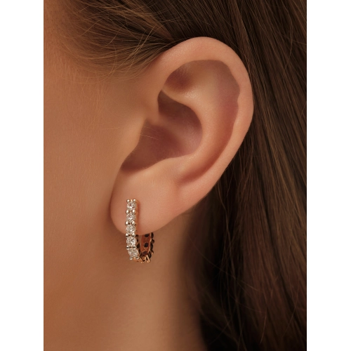 Серьги (925 п) корунд сапфир синт., фианит