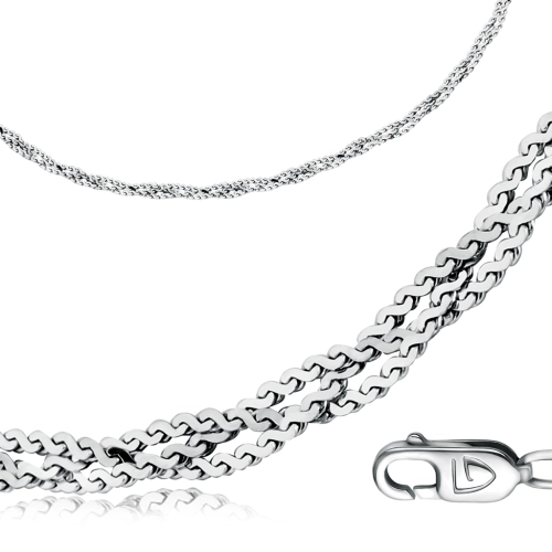 Цепь из серебра 925 пробы