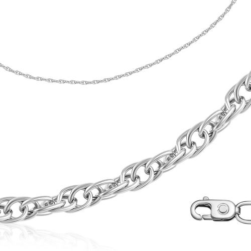Цепь из серебра 925 пробы