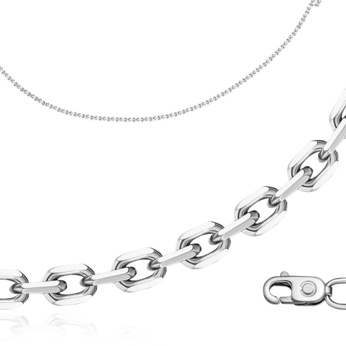 Цепь из серебра 925 пробы