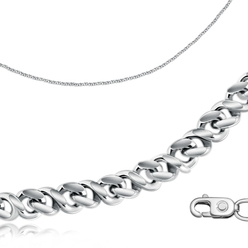 Цепь из серебра 925 пробы