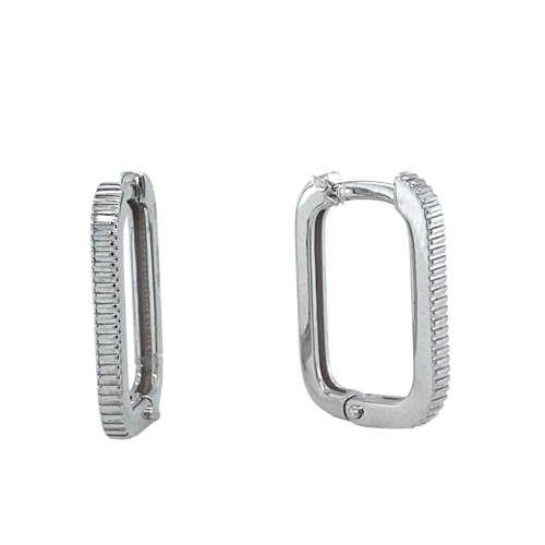 Серьги из белого золота 585 пробы