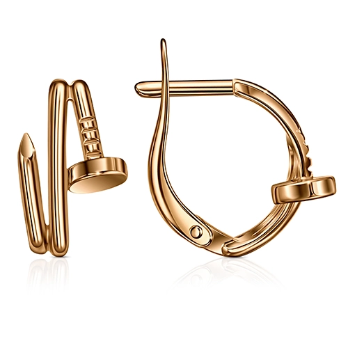 Серьги из золота 585 пробы